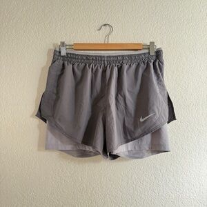 Nike grey running shorts